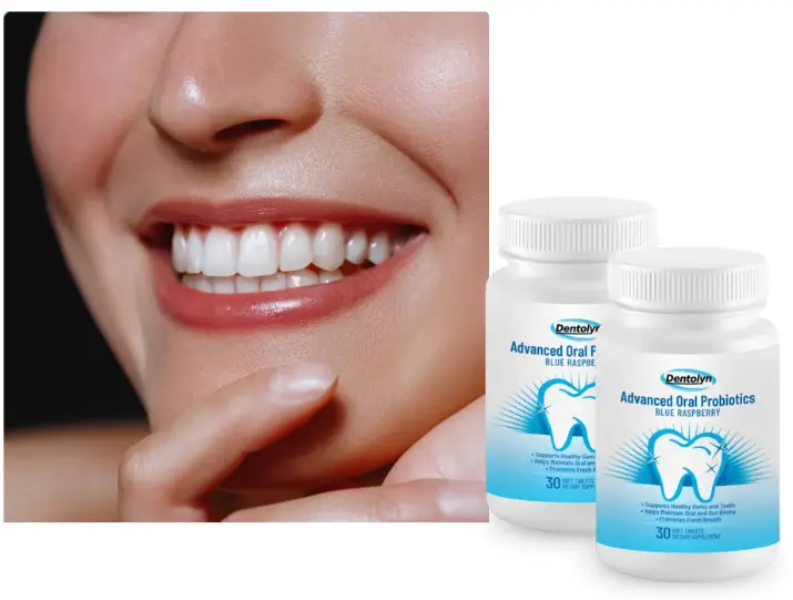 Dentolyn Face with whitening teeth